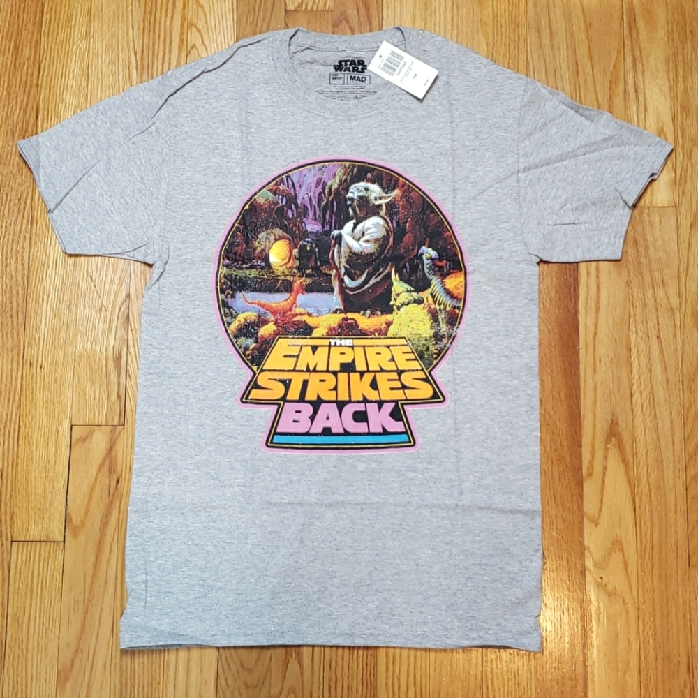 Star Wars Empire Strikes Back Yoda T-Shirt Small